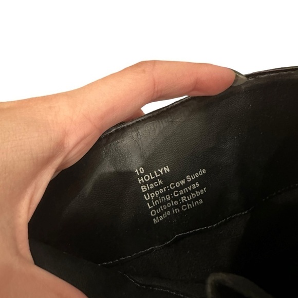 NWOT Sole society Hollyn suede over the knee boots - Picture 9 of 10